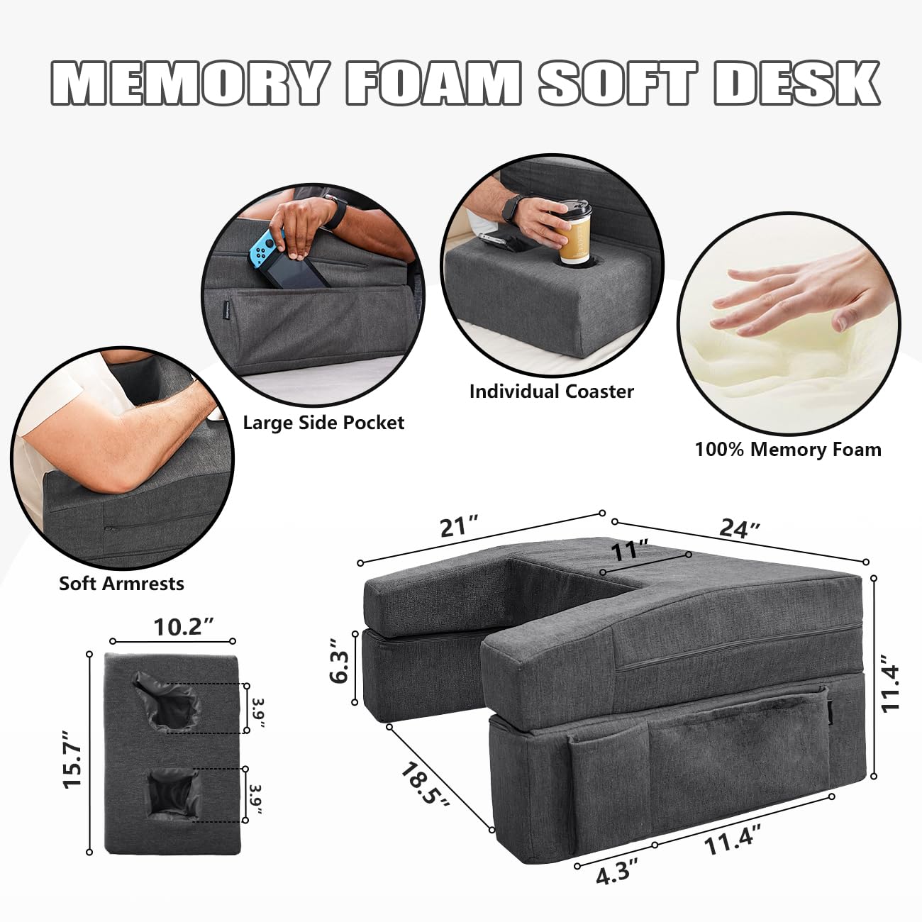 Comehealthy removable cover machine washable for easy cleaning