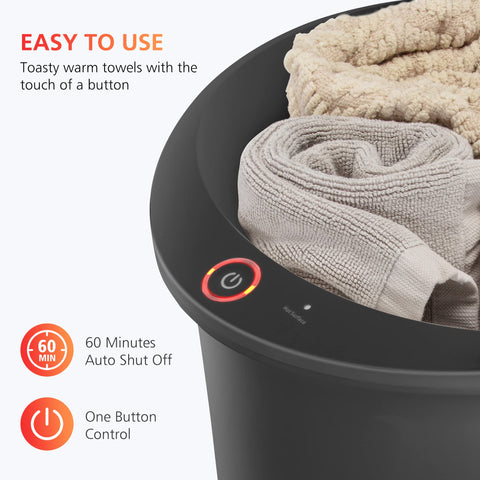 COMFIER 20L capacity holds two large towels or a blanket for family use.