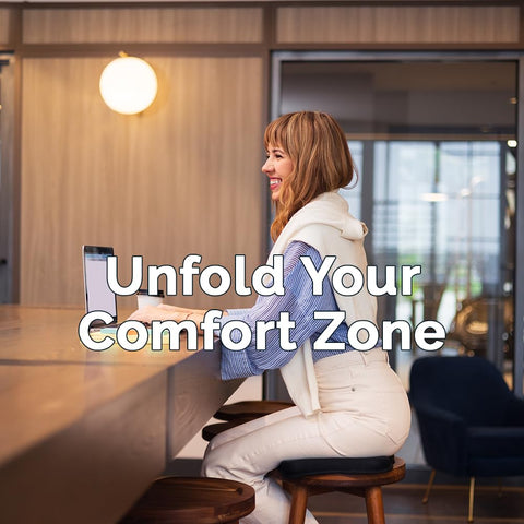 ComfiLife Ergo-Gel Airplane Seat Cushion durable materials for daily travel.