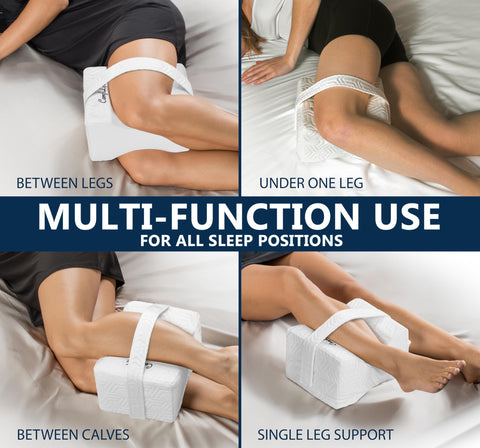 Pregnancy-friendly ComfiLife knee pillow offering extra comfort