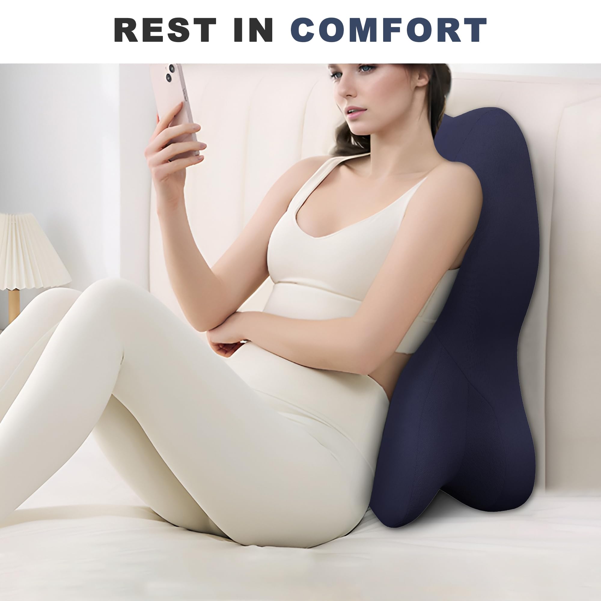 Comforshare Home full-body alignment support for knee and hip comfort.