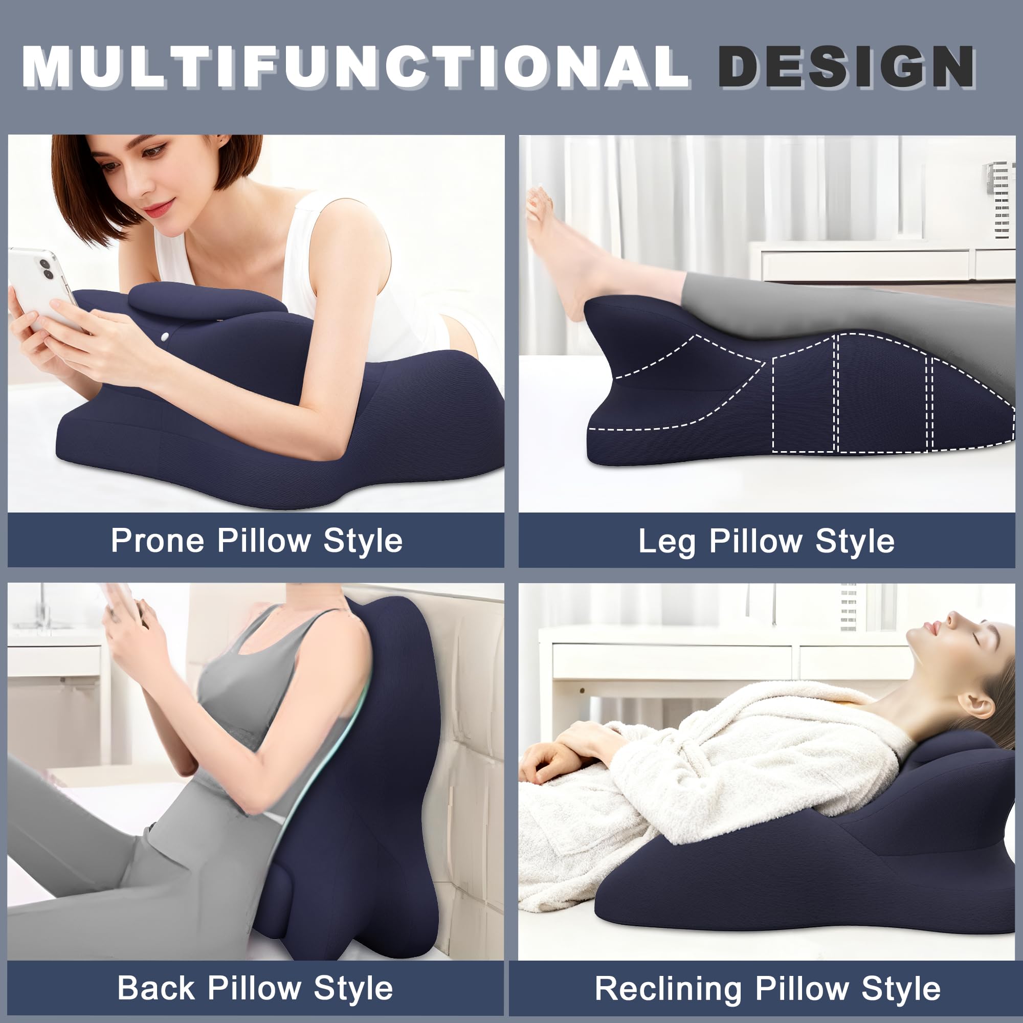 Comforshare Home removable washable cover keeps fabric fresh.