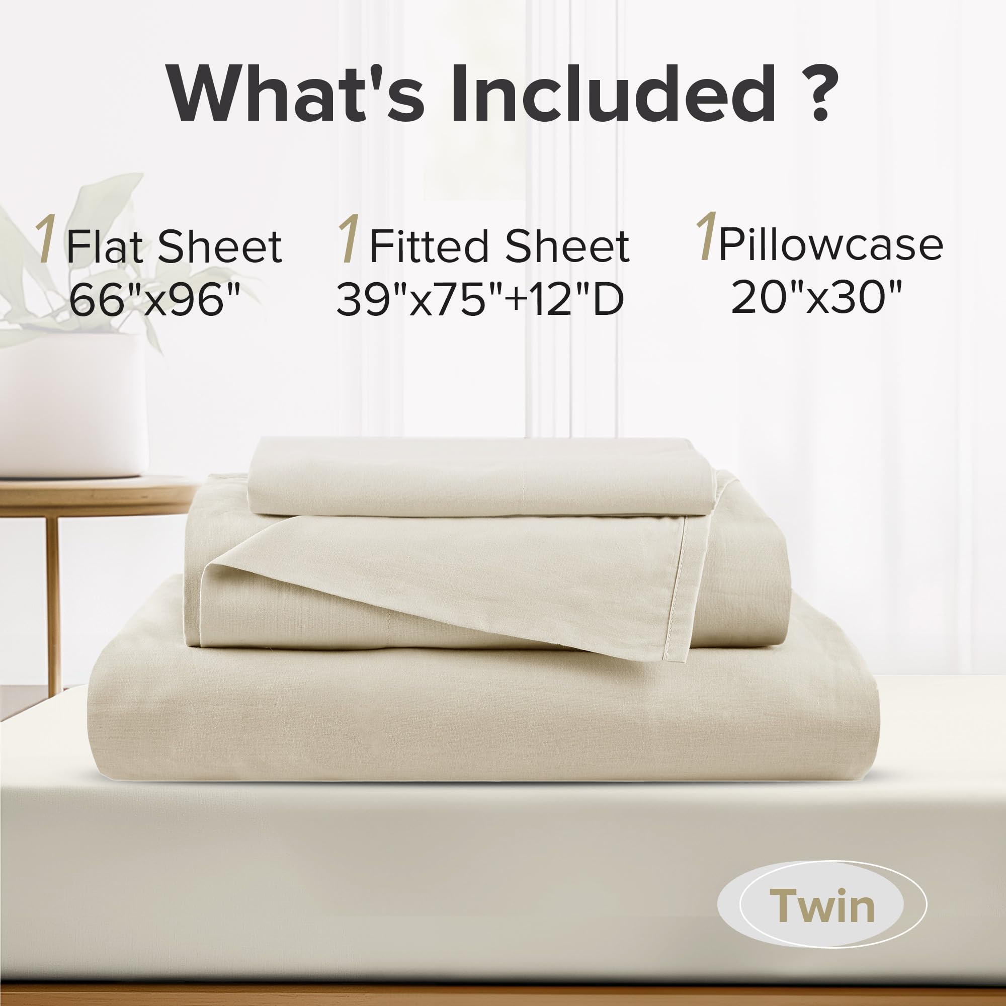 Elastic pocket-fit feature on Comfort Spaces sheet ensures secure hold