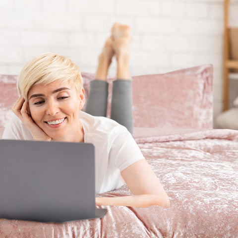 Comfort Spaces Juliette Luxe natural sheen adds glam to your bedding