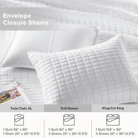 Comfort Spaces Kienna quilt displayed in a cozy bedroom setup