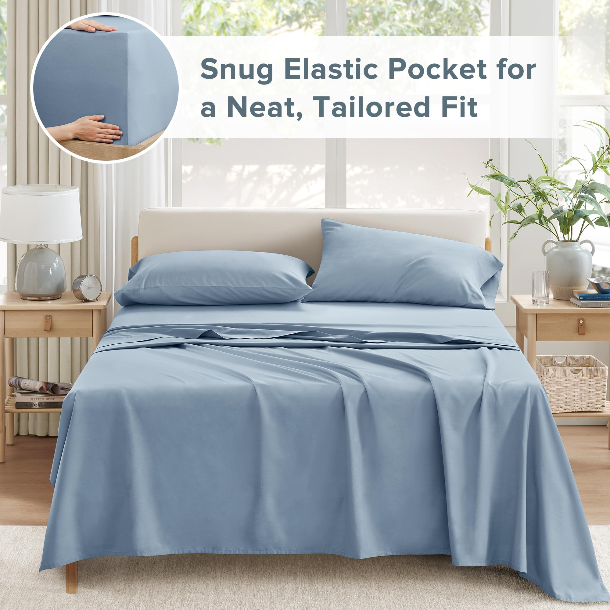 OEKO-TEX certification badge on Comfort Spaces packaging indicates safe materials.