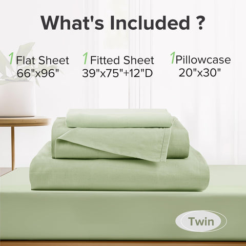 Comfort Spaces quality stitching enhances sheet longevity for daily use.