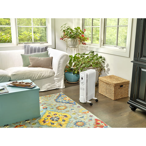 Comfort Zone compact design fits neatly in medium rooms and spaces.
