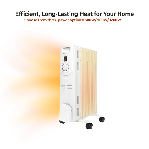 Comfort Zone overheat protection automatically shuts off to prevent overheating.