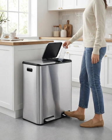ComfyCorner kitchen use scenario with dual compartments in action