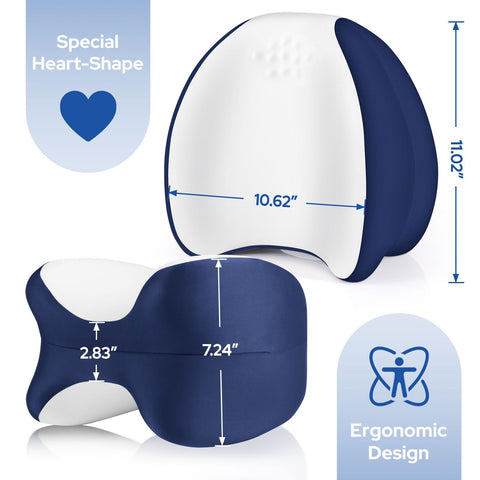 ComfyInLove memory foam core cushions knees for restful sleep