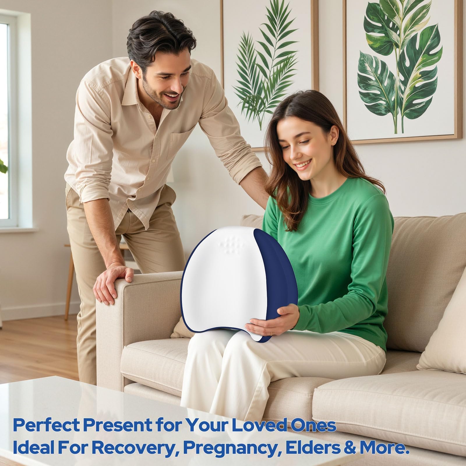 ComfyInLove knee pillow suited for side sleepers and pregnancy recovery