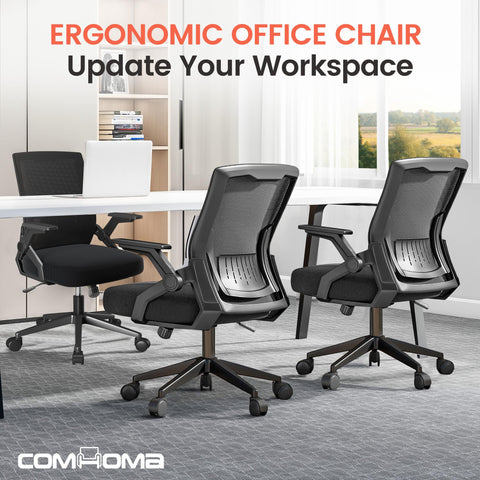 COMHOMA space-saving design fits small home offices and desks