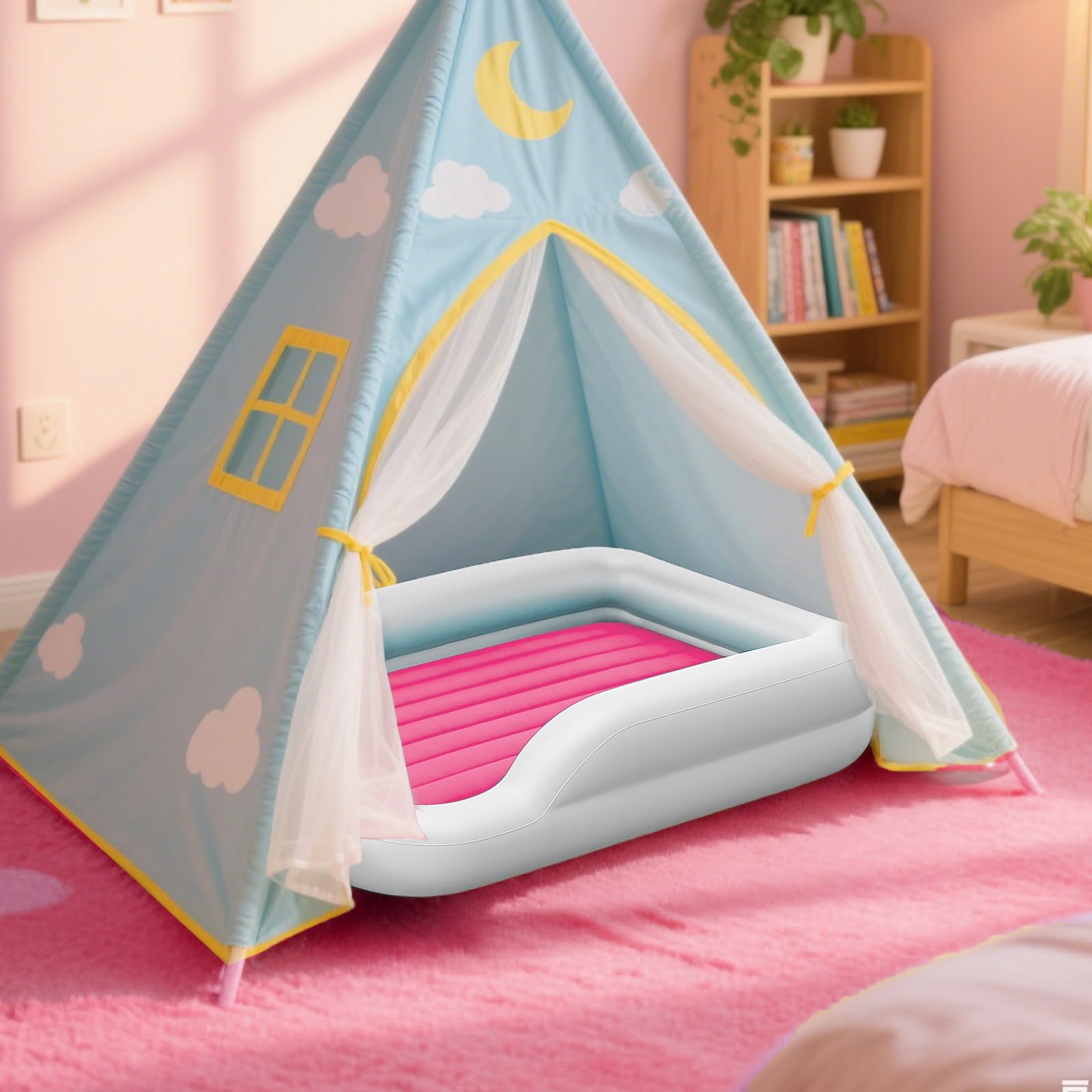 COMMOUDS reinforced PVC frame supports growing kids during adventures.