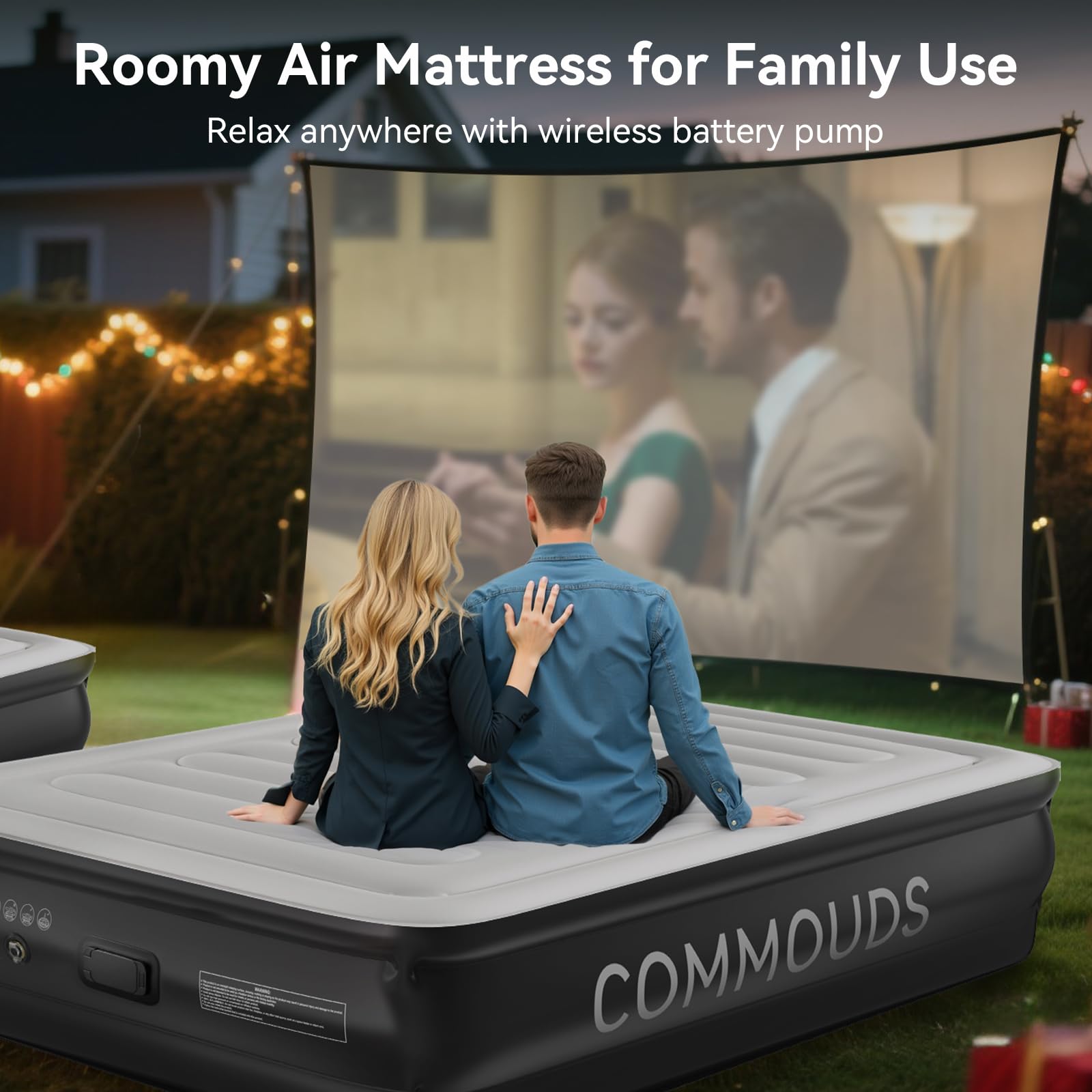 COMMOUDS lightweight and portable with included storage bag.