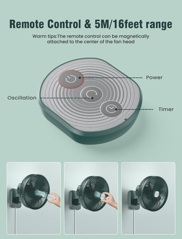 Comoistar magnetic remote keeps controls handy and never lost.