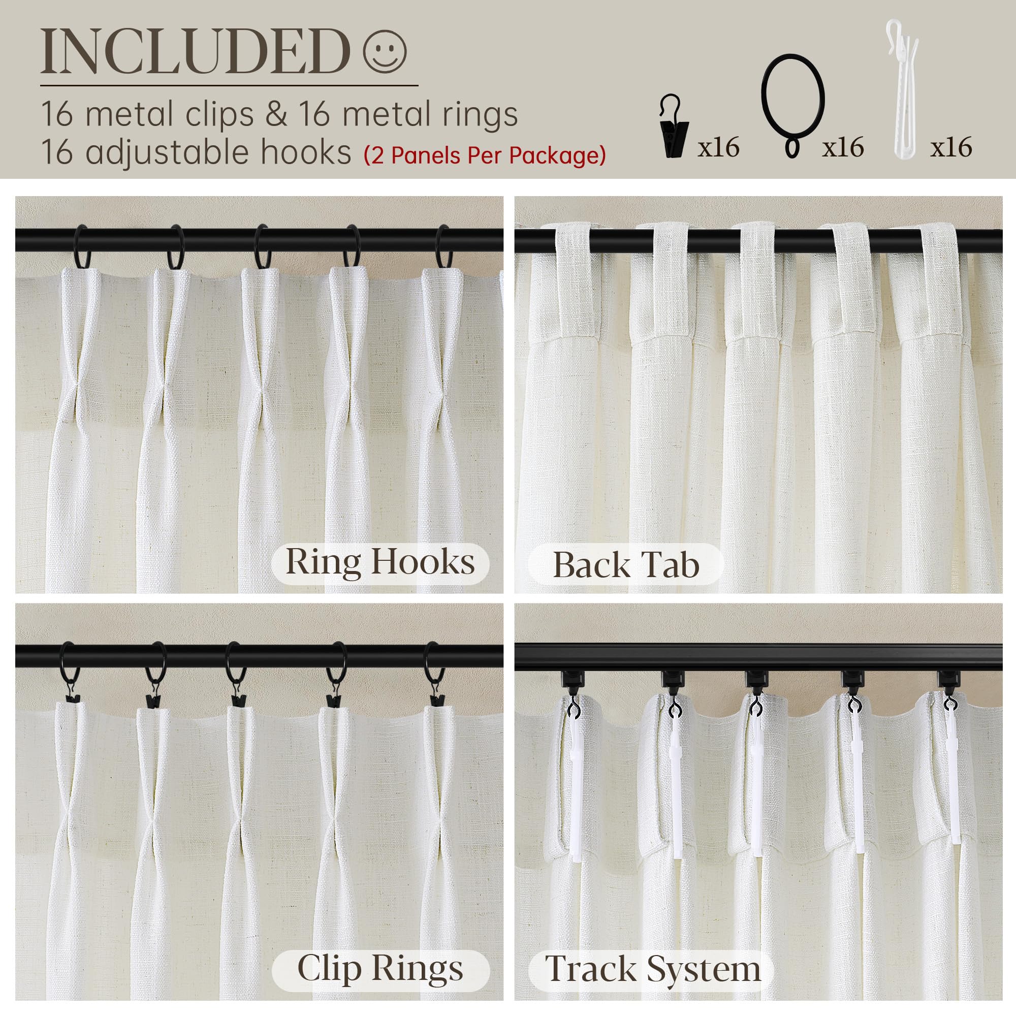 COMON HOME hanging-systems options for versatile installation