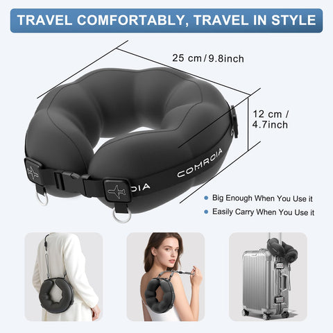ComRola breathable cover keeps you cool and comfortable during long trips.