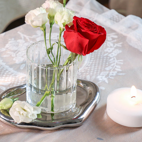 ComSaf multipurpose vase for flowers succulent or decorative candles