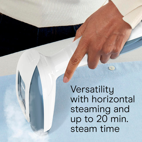 Conair 3-in-1 bristle brush helps steam penetrate fibers for deep smoothing.