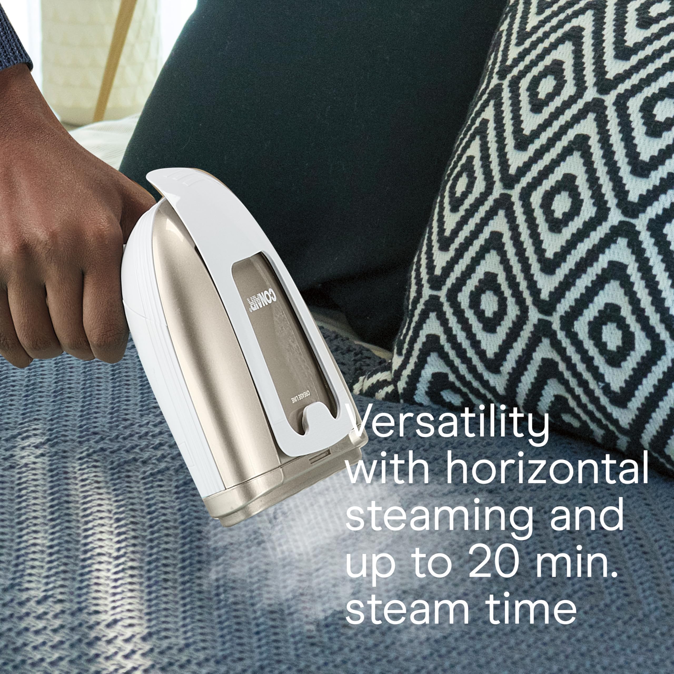 Conair delicate fabric spacer protects trims during steaming