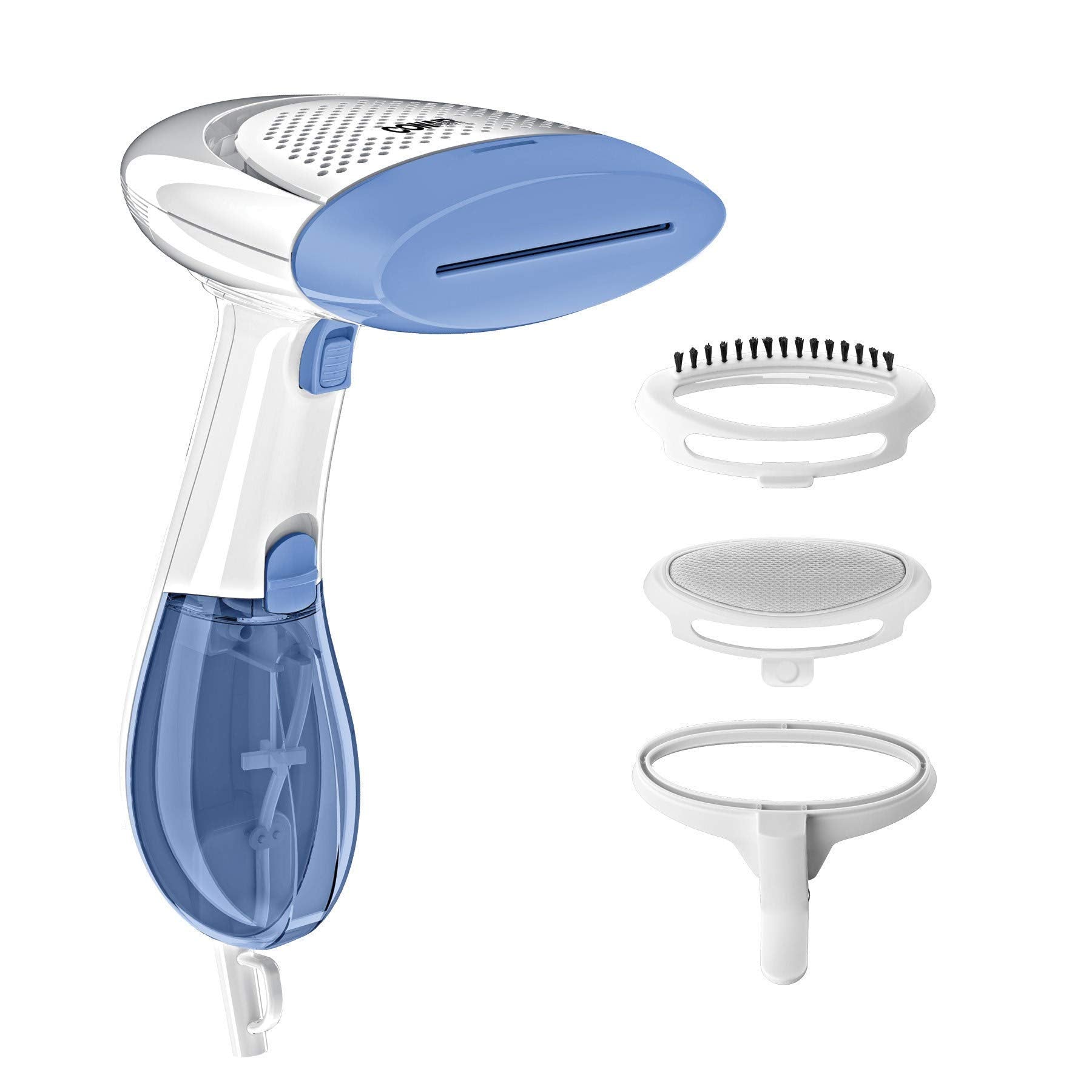 Conair Extreme Steam handheld steamer with dual heat technology for faster wrinkle removal.