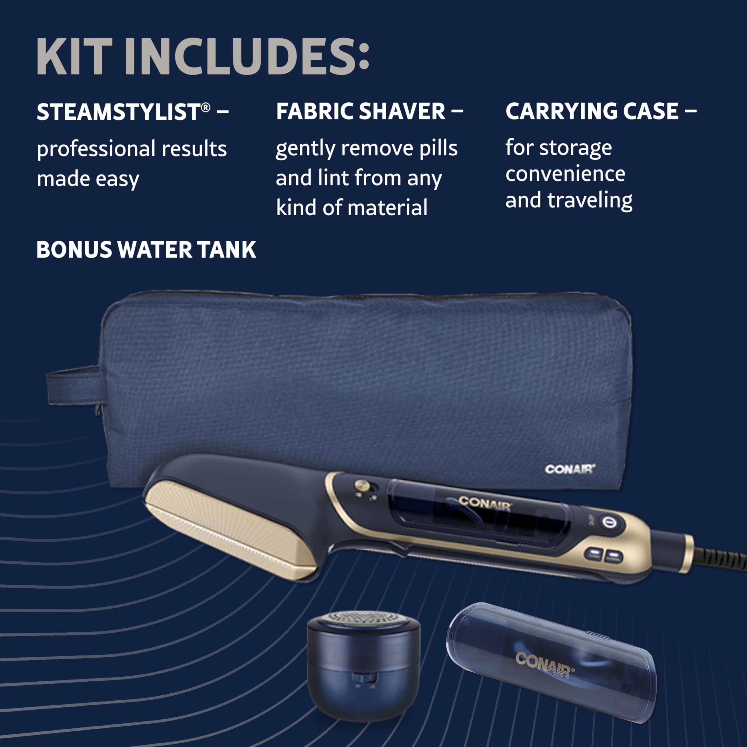 Conair SteamStylist travel case makes packing easy
