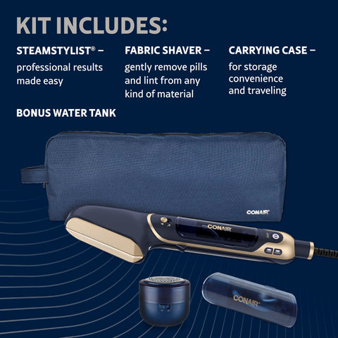 Conair SteamStylist travel case makes packing easy