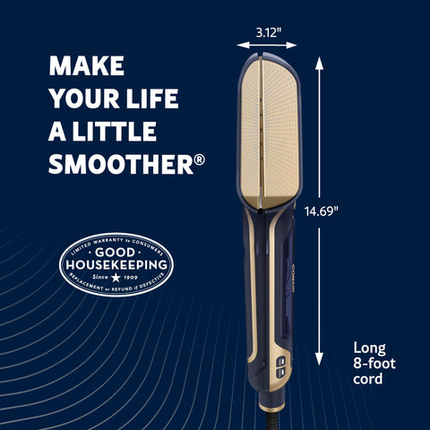 Conair SteamStylist two steam settings tailor care and wrinkles