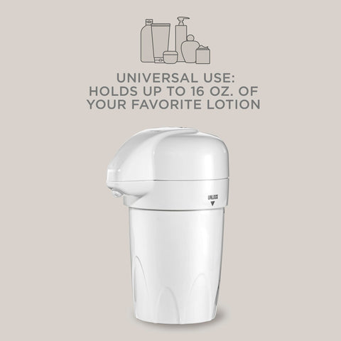 Conair True Glow two-minute warmth prepares your lotion quickly.