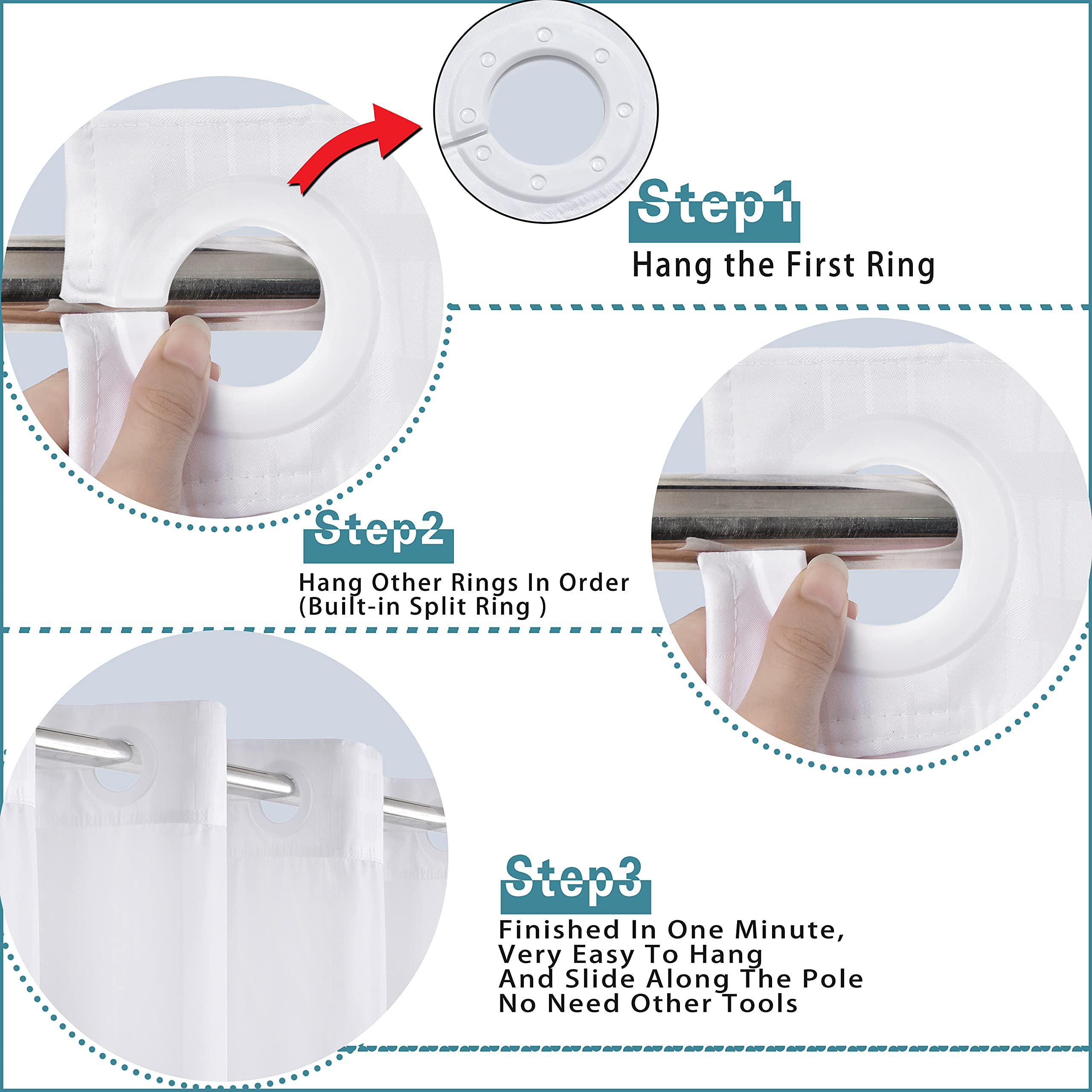 Conbo Mio top window seen for light and privacy in bathroom