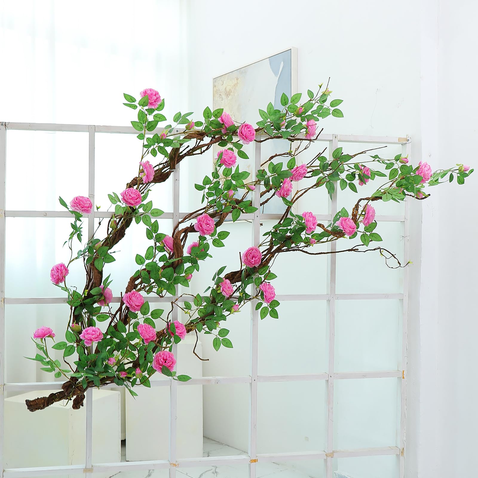 CONGZHANHH garden fence decor creates a lush inviting boundary or feature