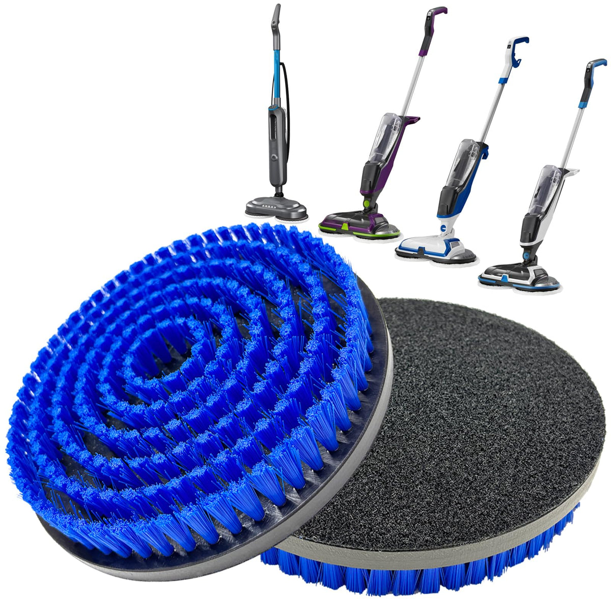 Conloquen brush head compatibility for Spinwave models enables versatile cleaning.