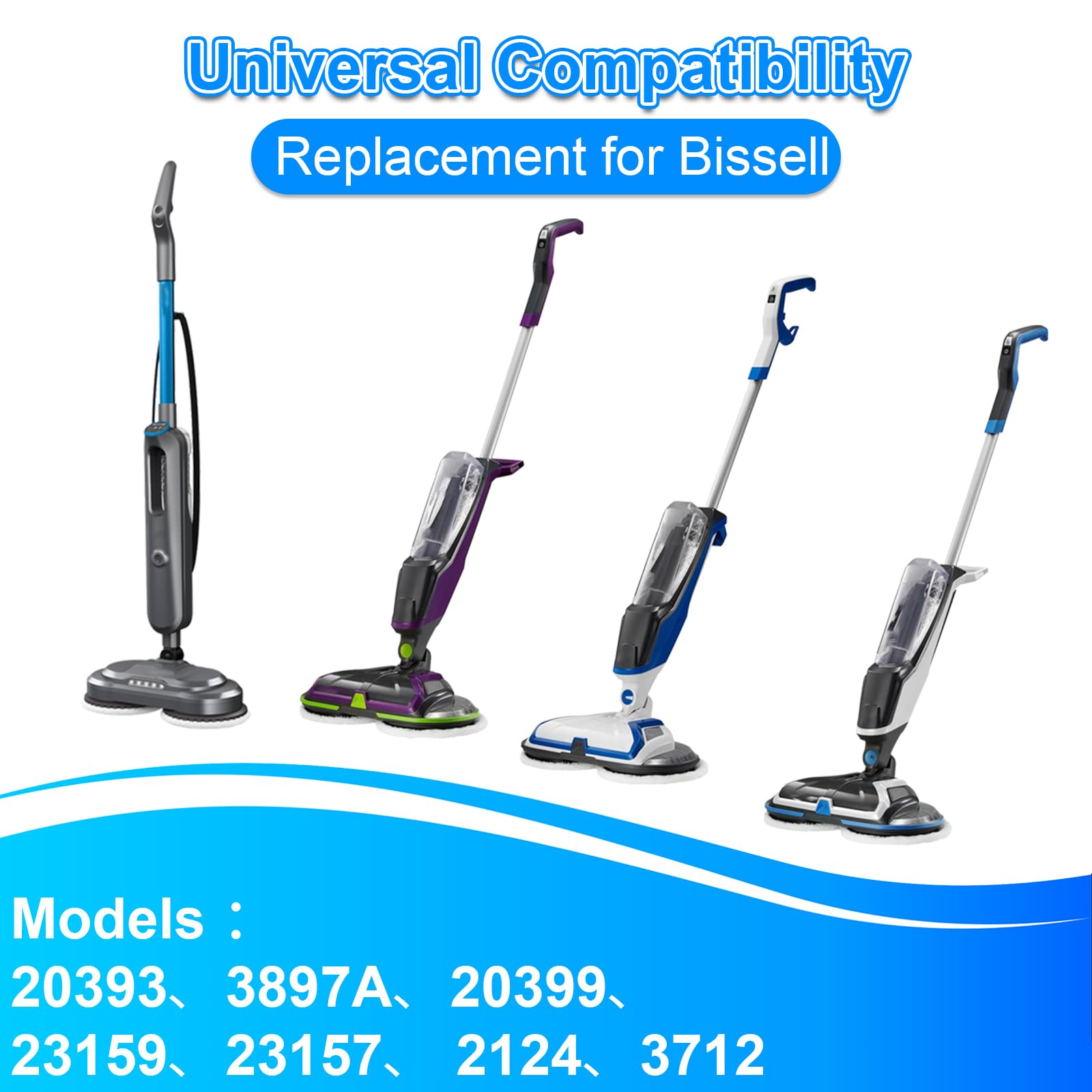 Conloquen deep-cleaning nylon bristles lift tough grime on hard floors.