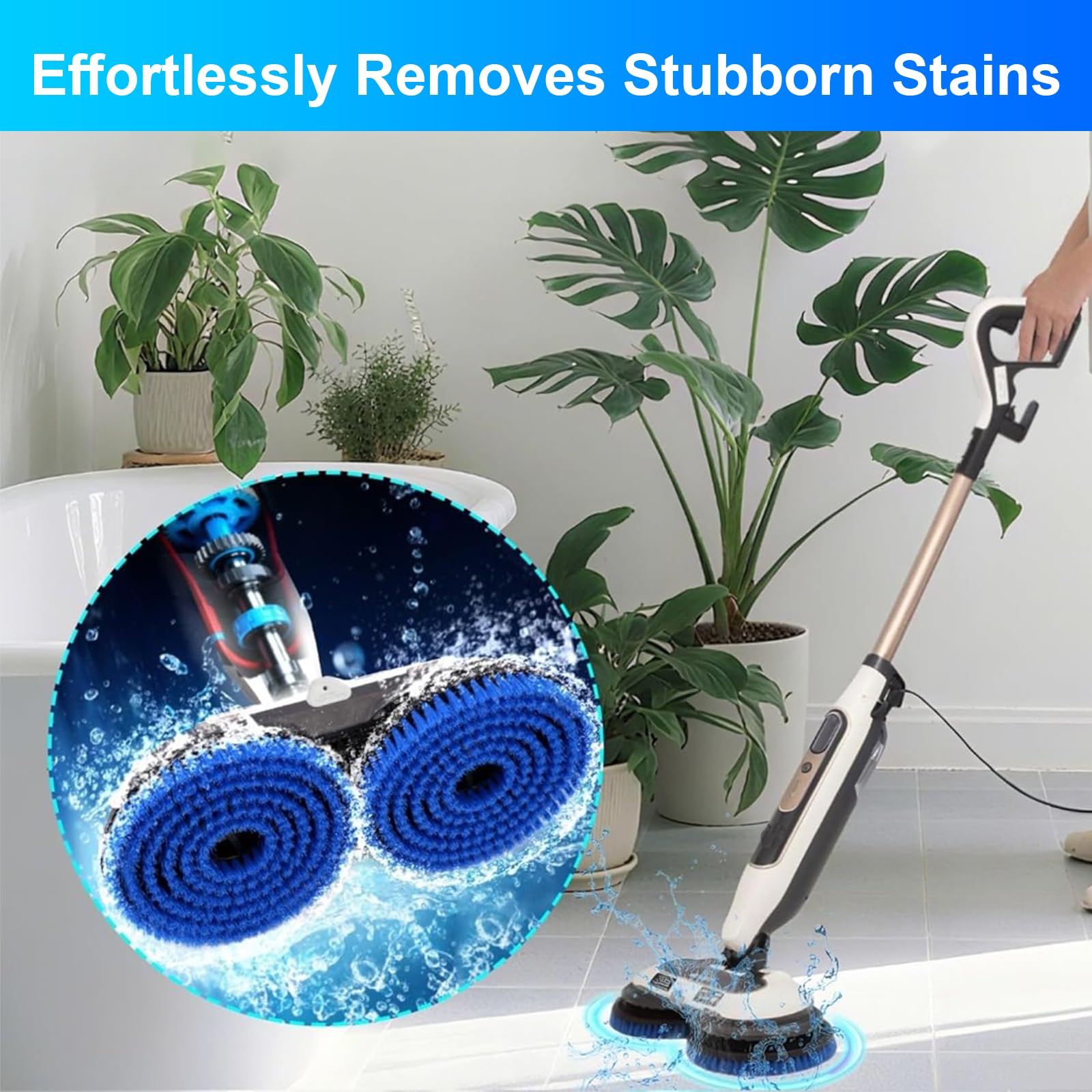 Conloquen multi-surface design safely cleans wood, tile, and bathrooms.