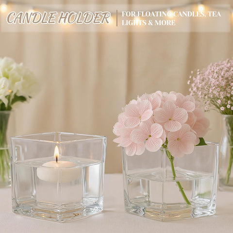 CONNOO floating candle use creates warm ambience for parties and intimate dinners.