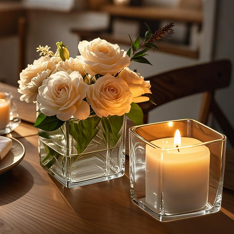CONNOO square vase 5x5 safe packaging protects your order
