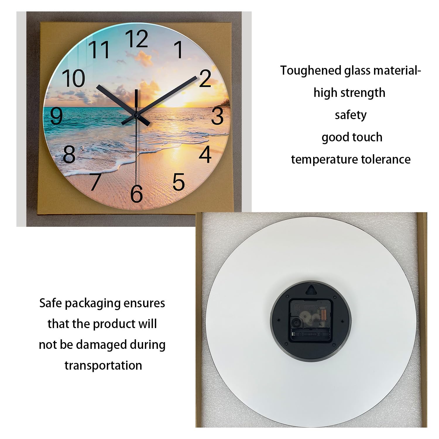 Constantplanet classroom clock frameless design blends with walls and keeps students on schedule