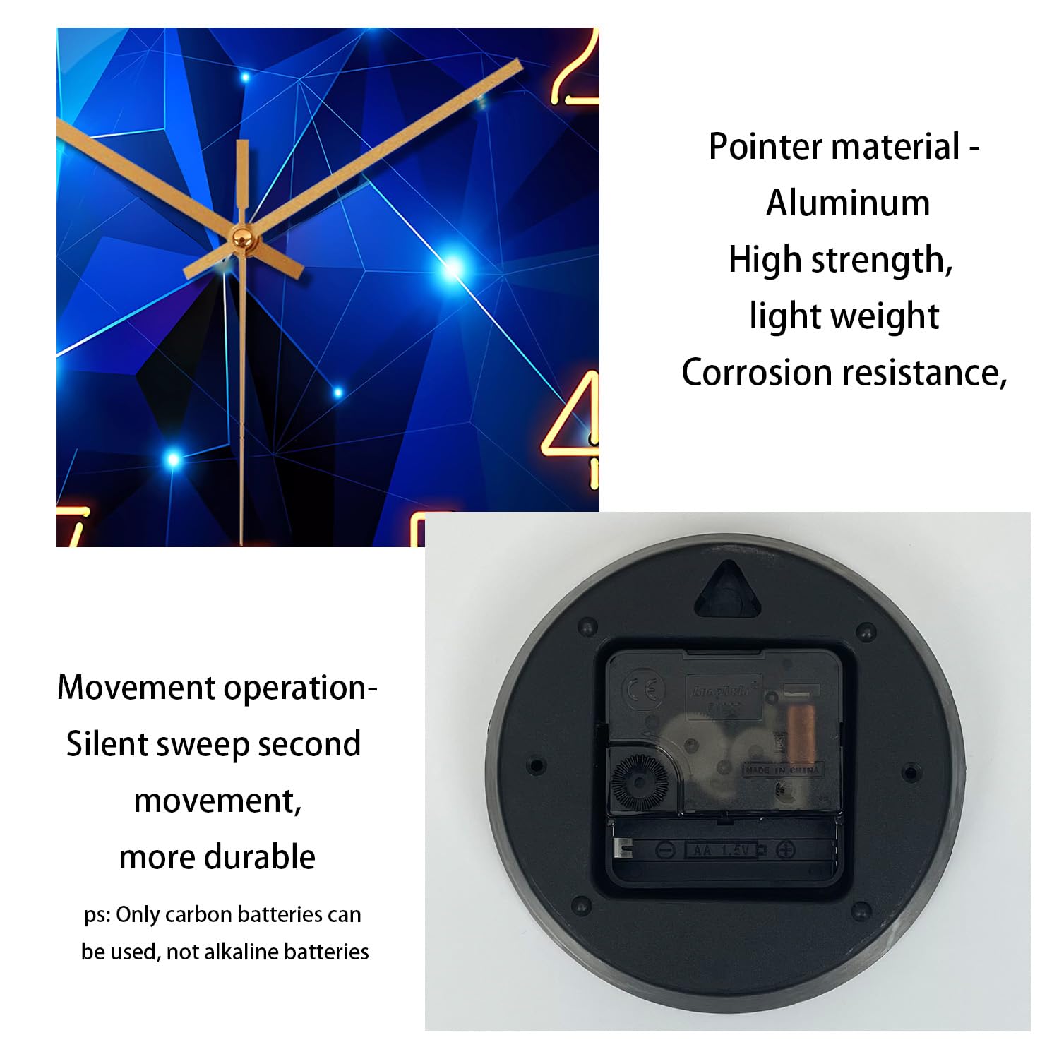 Constantplanet clock for offices and cafes offers precise time at a glance