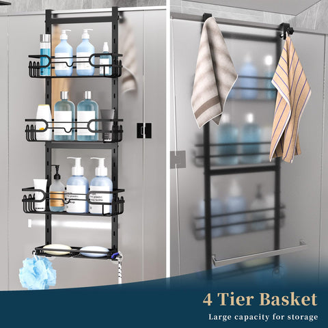 Consumest easy-installation design fits most doors without drilling.
