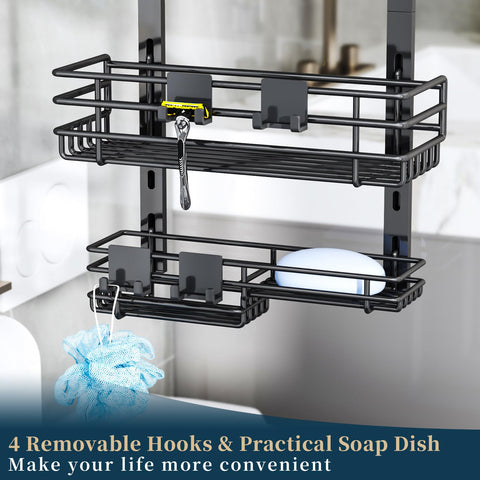 Consumest multi scene storage fits bathroom kitchen or bedroom clutter