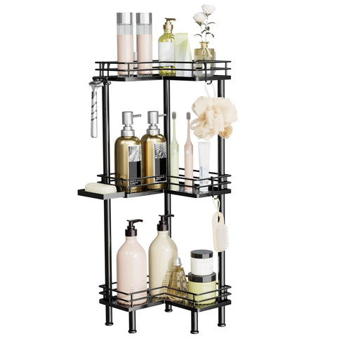 Consumest quick-assembly shower caddy installs in minutes