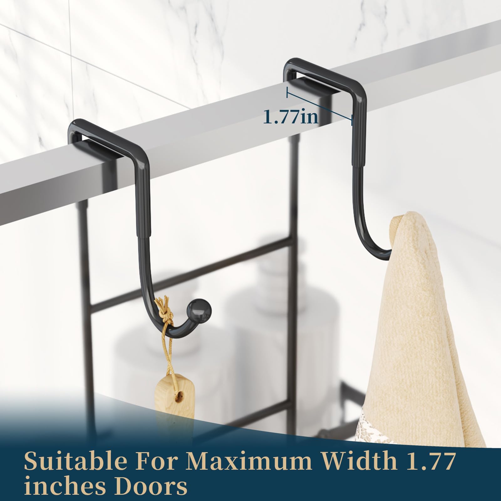 Compact dimensions fit small bathrooms and maximize vertical storage with Consumest.