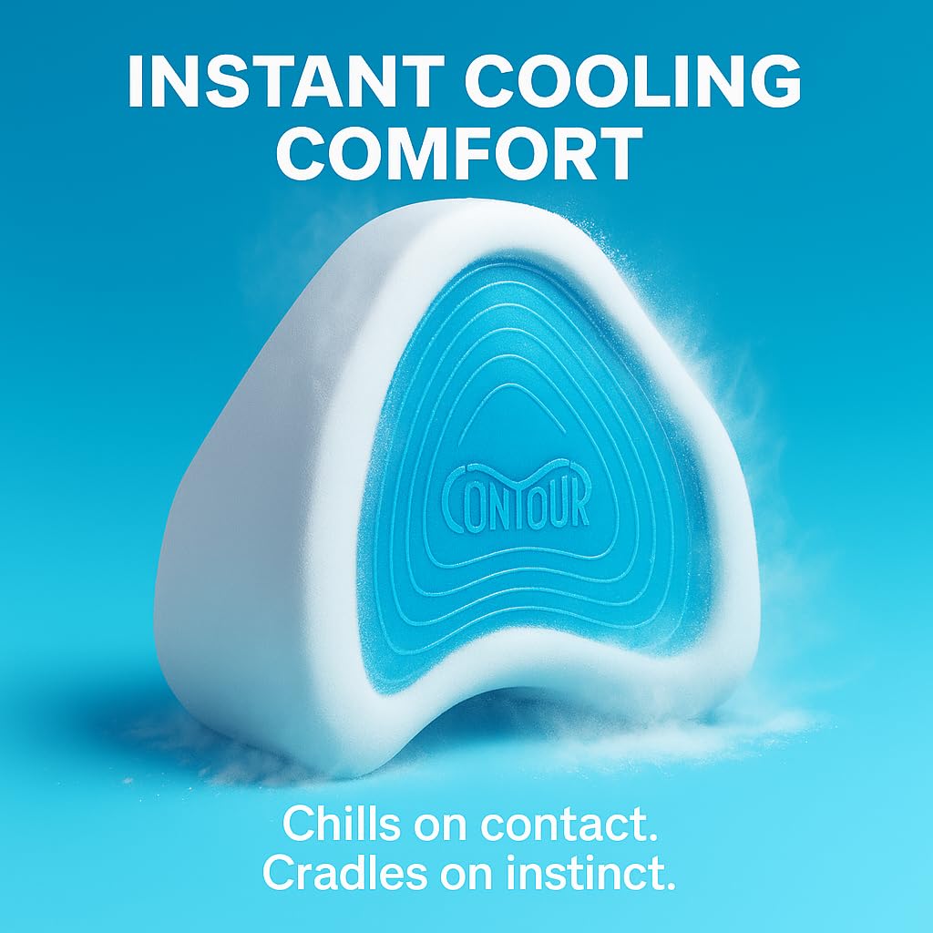 Contour Legacy gel layer memory foam with cooling cover for cooler nights.