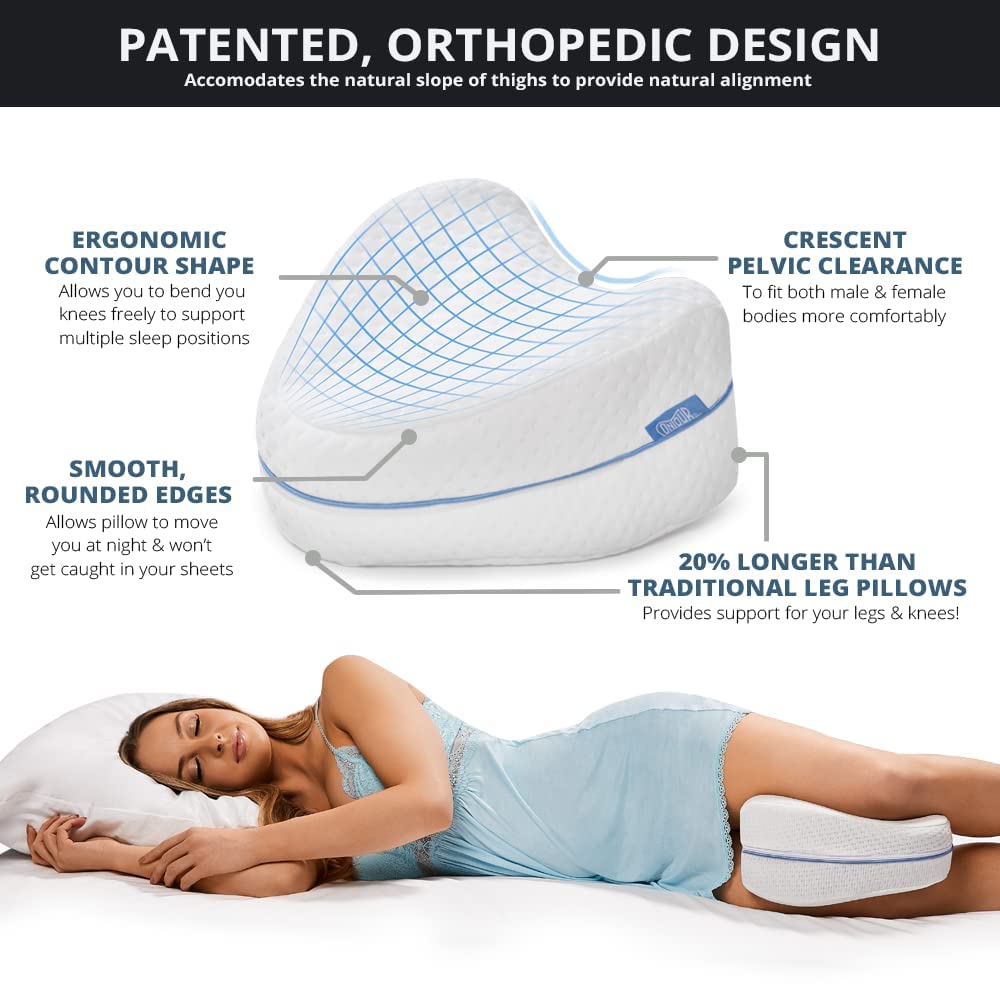 Contour Legacy precise contour fit adapts to your legs without restricting movement.