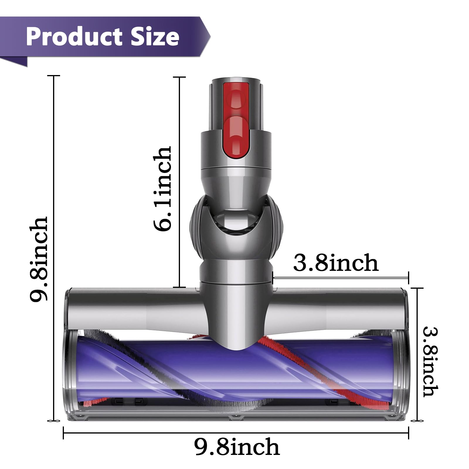 Coodss durable ABS plastic body highlights long-lasting construction.