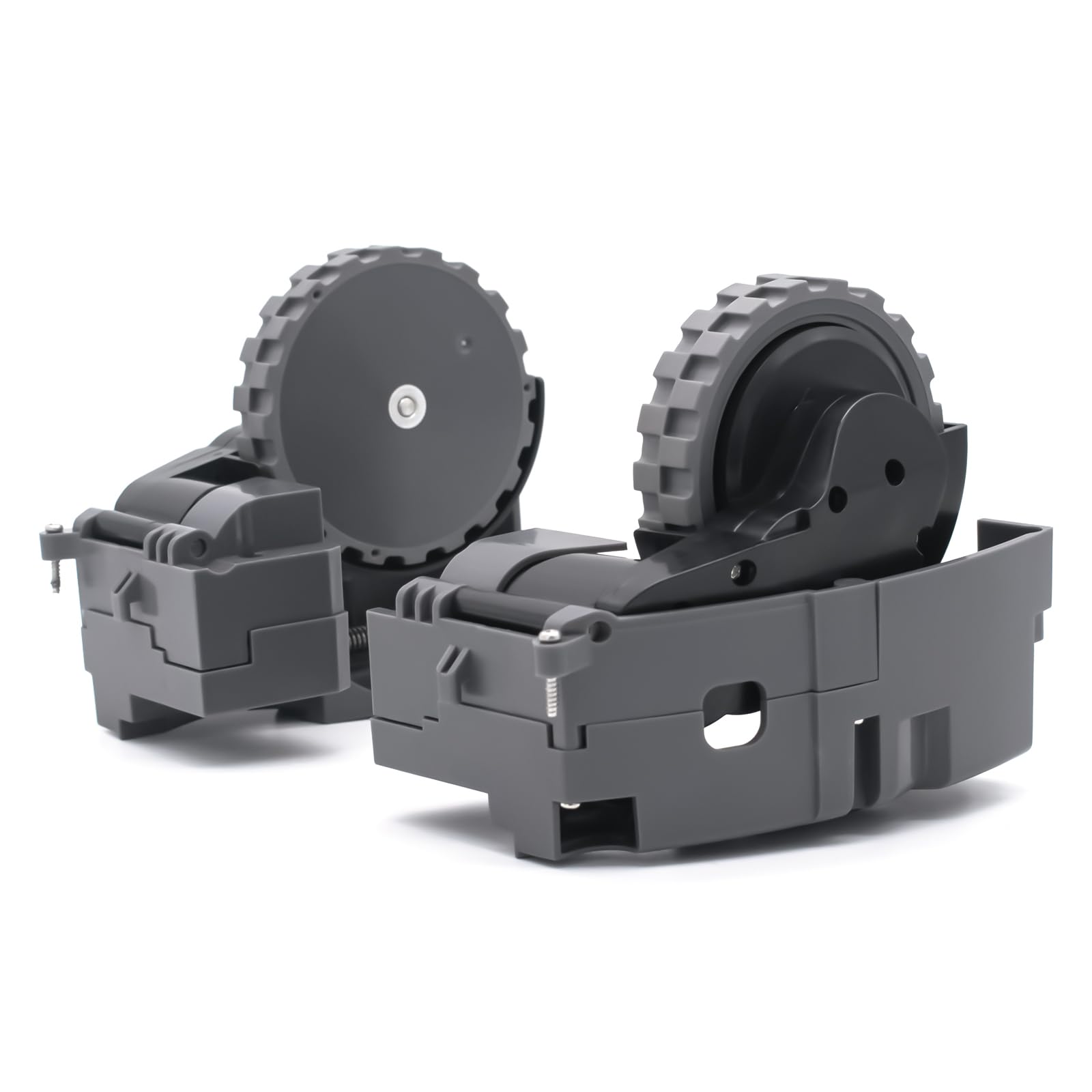 Coodss left drive wheel module for Roomba 500-900 series enhances steering and stability.