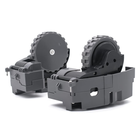Coodss left drive wheel module for Roomba 500-900 series enhances steering and stability.