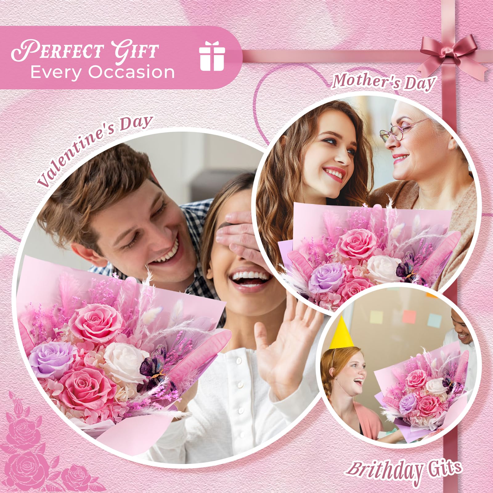 Cooeach maintenance-free preserved bouquet with minimal care