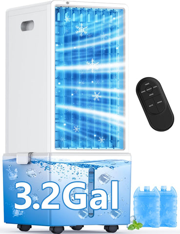 COOLECH 4-in-1 windowless air conditioner front view for compact cooling